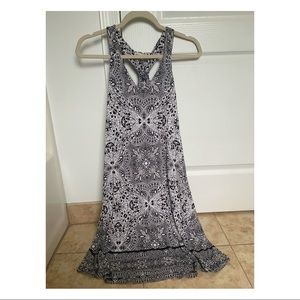 Black and white dress